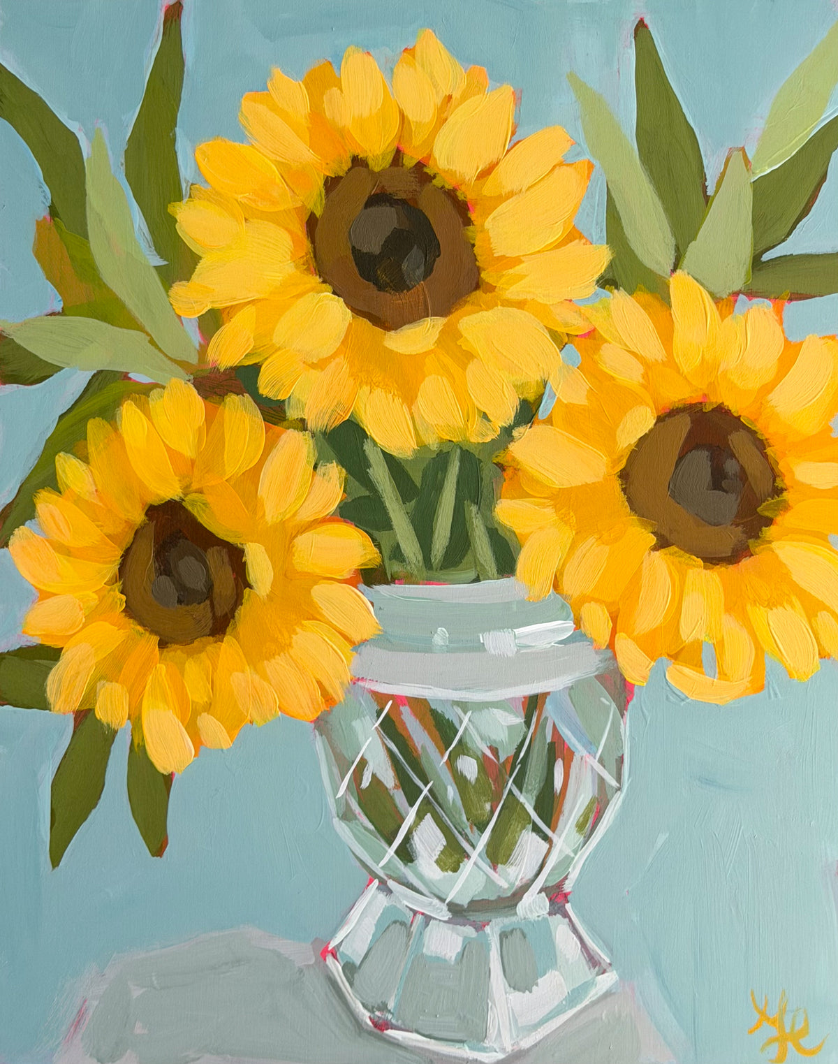 SEPTEMBER SUNFLOWERS