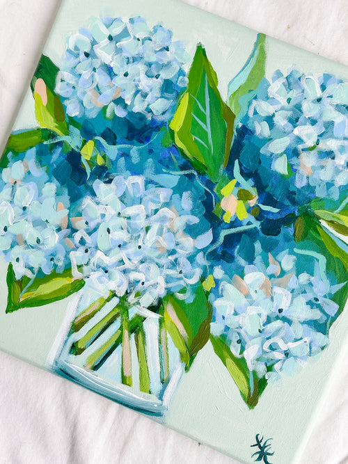 GATHERED IN BLUE