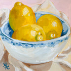BOWL OF LEMONS