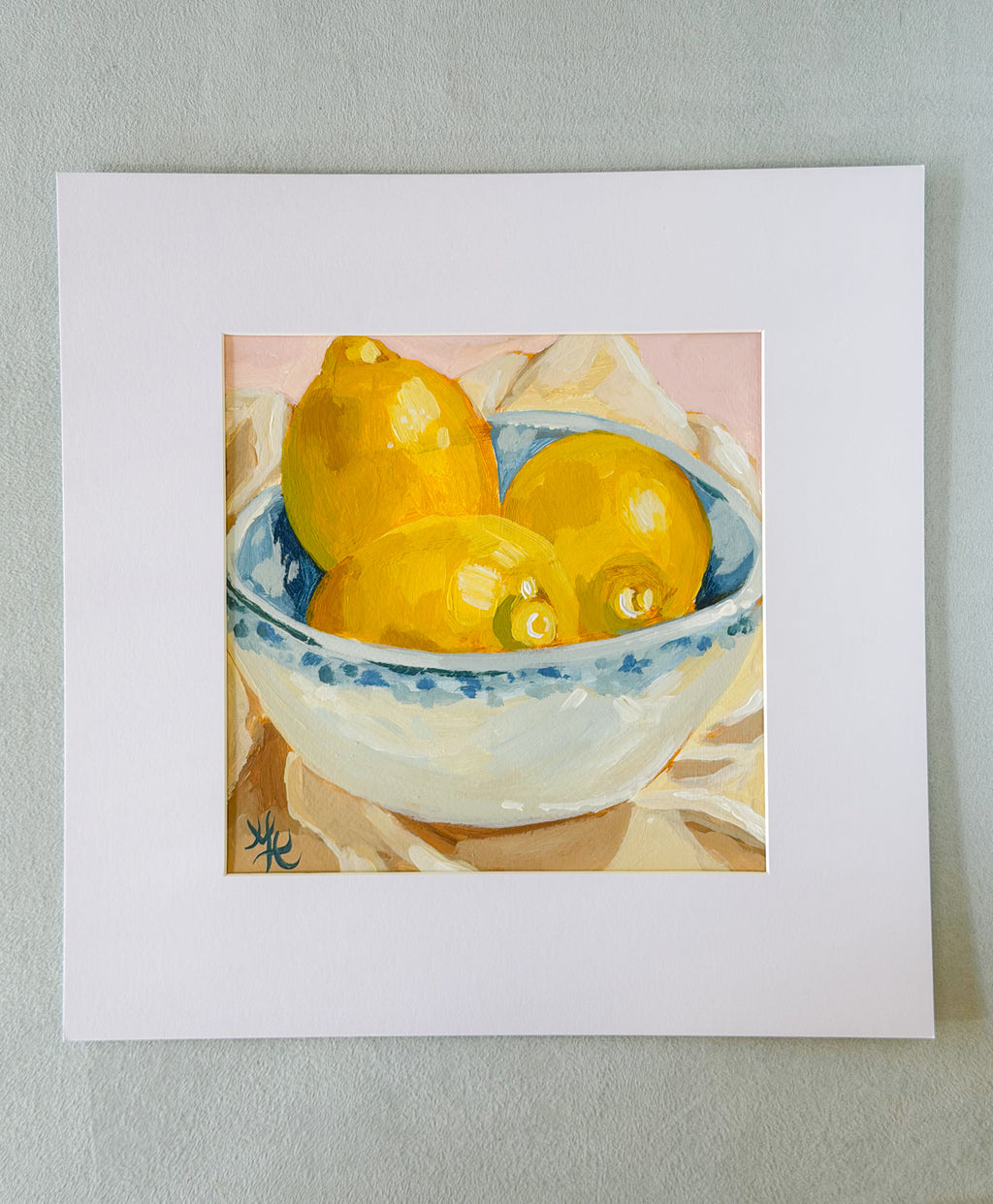 BOWL OF LEMONS