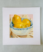 BOWL OF LEMONS